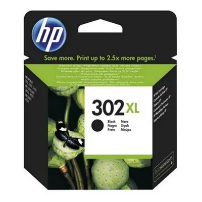 Original Ink Cartridge HP 302XL (F6U68AE) Black