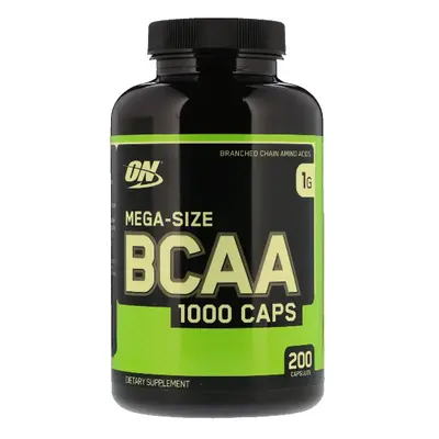 Optimum Nutrition, BCAA Caps, Mega-Size, g, Capsules