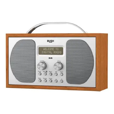 Bush Wooden DAB & FM Radio With Bluetooth