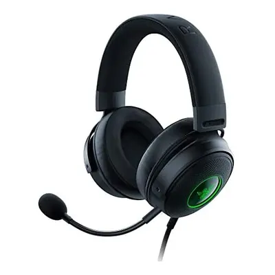 Razer Kraken V3 - Wired USB Gaming Headset with Razer Chroma RGB (TriForce 50mm Drivers, THX Spa