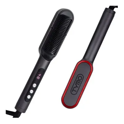 TYMO Ring Plus Ionic Hair Straightener Comb - Hair Straightening Brush & Iron with Nano Titanium