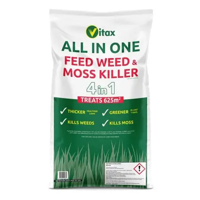 Vitax All In One Feed Weed & Moss Killer 625sqm [5FWM20]