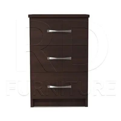 Ready assembled Classic Drawer Bedside Walnut