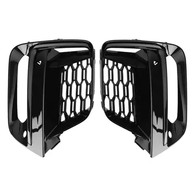 Front Fog Light Cover Grille Trim Accessories for - X3 G01 G08 X4 G02 2019 (with Fog Lamp Hole)