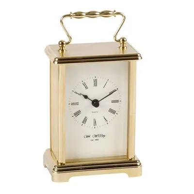 Wm.Widdop Carriage Clock - White dial