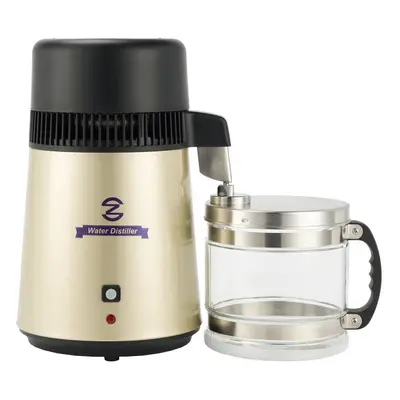 Crenex 4L Gold Water Distiller Stainless Steel Countertop Premium