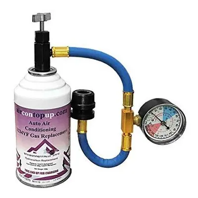 Car AC Aircon R1234YF Air Con Conditioning Top up Topup Refill Regas DIY Gas Kit