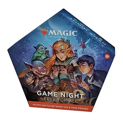 Magic The Gathering Game Night: Free-for-All 2022, Fantasy Card Game for 2â5 Players (Amazon E