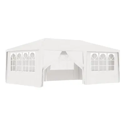 vidaXL Professional Party Tent with Side Walls 6m White Garden Canopy Gazebo