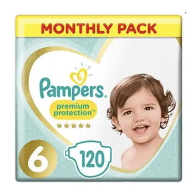 Pampers premium protection size 120 monthly saver pack