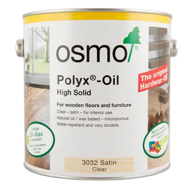 Osmo Polyx Hard wax Oil - Clear Satin 750ml