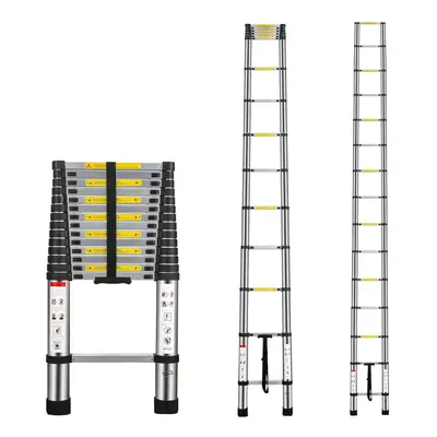 4.4M Portable Heavy Duty Aluminium Telescopic Ladder Extendable