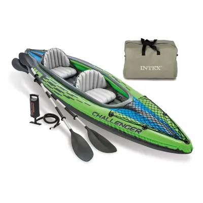 Intex Inflatable Kayak Inflatable Boat Dinghy Canoe Challenger K2 68306NP