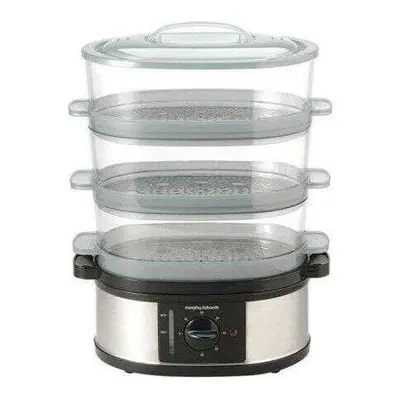 Morphy Richards 3 Tier Stainless Steel Steamer