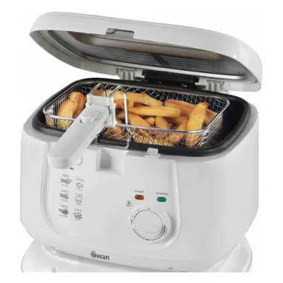 Swan Products Square Fryer 2.5L 1800W - White (Model No. SD6080N)