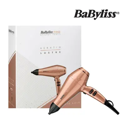 BaByliss Pro BAB6395CU Keratin Lustre Ionic Hair Dryer 2300W Ceramic Plates