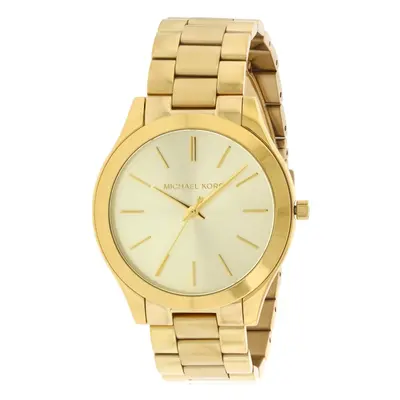 Michael Kors Slim Runway Gold-Tone Ladies Watch MK3179