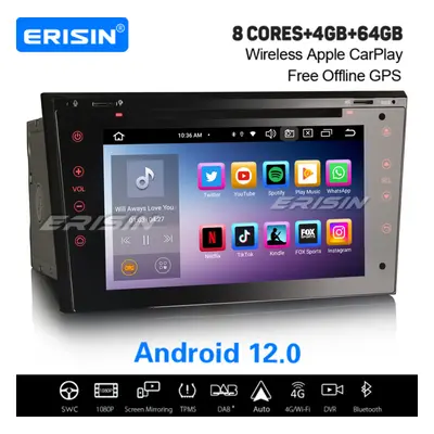 8-Core Android Car Stereo For Opel Vauxhall Corsa Zafira Antara Meriva Combo Vectra 64GB Satnav 