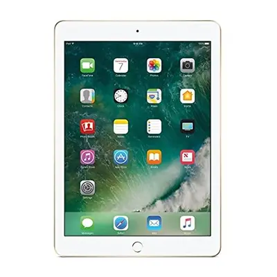 Apple iPad 9.7 (5th Gen) 128GB Wi-Fi - Gold (Renewed)