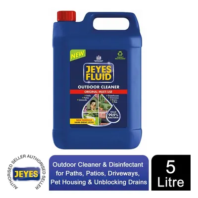 Jeyes Fluid Outdoor Cleaner & Disinfectant & Unblocker Litre