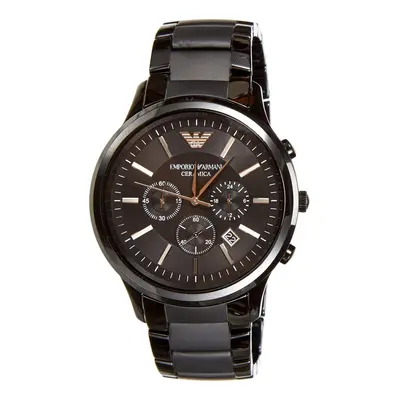 Emporio Armani Mens AR2453 Dress Black Mesh Watch