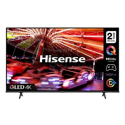 Hisense 65E7HQTUK QLED Gaming Series 65-inch 4K UHD Dolby Vision HDR Smart TV with YouTube, Netf