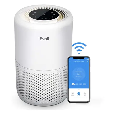 Levoit Smart WiFi Air Purifier for Home, Alexa Enabled H13 True HEPA Filter, CADR 170mÂ³/h, Remo