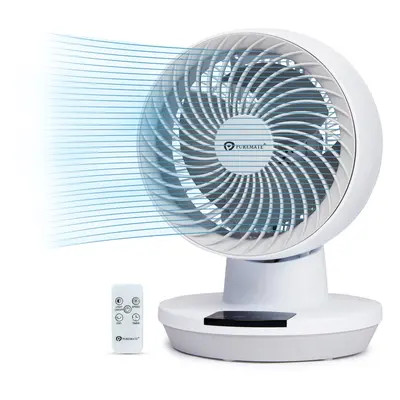 8-Inch Air Circulator Fan with Oscillation , Speeds Setting & Timer