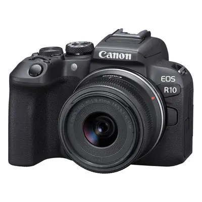 Canon EOS R10 Mirrorless Camera with 18-45mm Lens