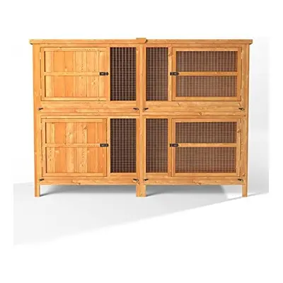 6ft Chartwell Tier Luxury Rabbit Hutch For Keeping Pets Separate