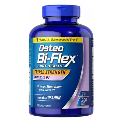 Osteo-Bi-Flex Triple Strength Glucosamine + MSM & Vitamin D3, Coated Tablets