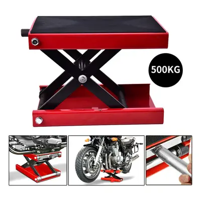 1000LBS Mechanical Motorcycle Lifting Scissor Lift Jack Table Workshop Lift Tool