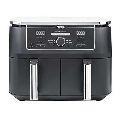 MAX Dual Zone Air Fryer [AF400UK] 9.5L, Drawers, Functions, Black