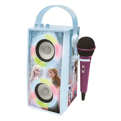 Disney Frozen II Portable Bluetooth Speaker with Lights & Microphone