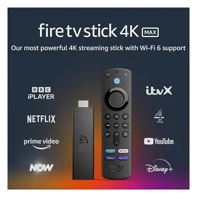 Amazon Fire Stick 4K Max TV Stick Ultra HD Streaming Wi-Fi Alexa