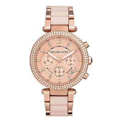 Michael Kors Parker MK5896 Ladies Rose Gold-Tone Chronograph Watch