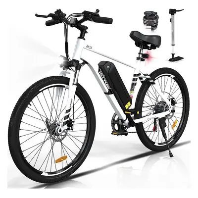 HITWAY E-bike 26" Electric Bike with 36V 11.2Ah Removable Battery,7 Speed, Range 35-90km