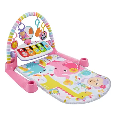 Fisher-Price Deluxe Kick & Play Piano Gym Pink - QE