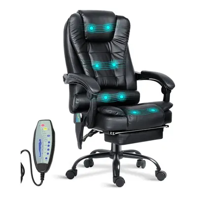 Massage Executive Office Chair Computer Desk Chair Swivel Recliner Gaming Chair