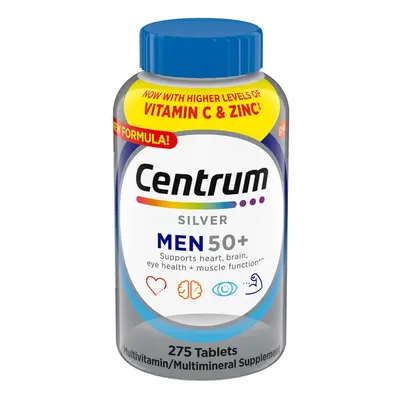 Centrum Silver Men 50+ Multivitamin/Multimineral, Tablets