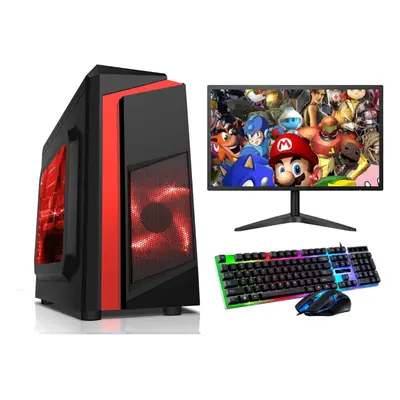 FCS Fast Gaming Intel Core i5-4570 16GB RAM 1TB HDD+128GB SSD PC Bundle & 22" Monitor