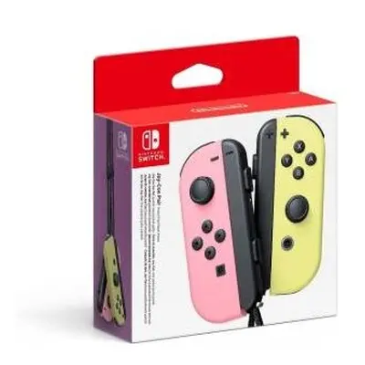 Switch Joy-Con Controller Pair Pastel Pink / Pastel Yellow