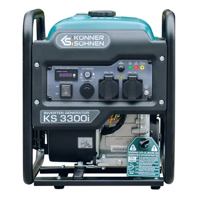 KÃ¶nner & SÃ¶hnen KS 3300i portable petrol inverter generator Max 3300W