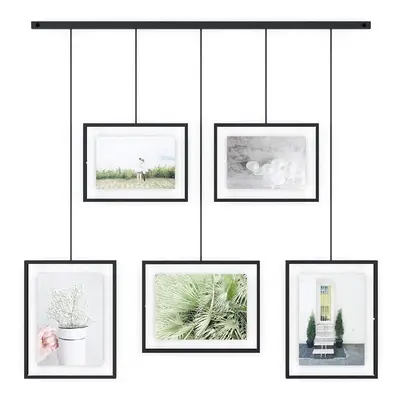 Exhibit Picture Frame Gallery Set, Adjustable Collage Display for Photos, Prints, Artwork and Mo