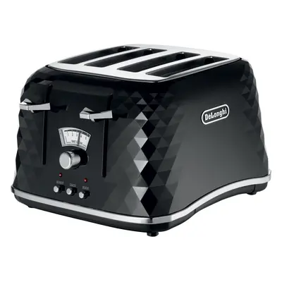 De'Longhi Brillante CTJ4003.BK Slice Toaster - Black