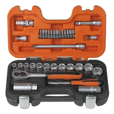 Bahco Socket Set 1/4" and 3/8" pcs S330