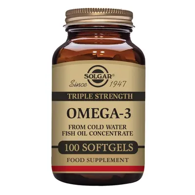 Solgar Triple Strength Omega-3 Softgels - Pack of