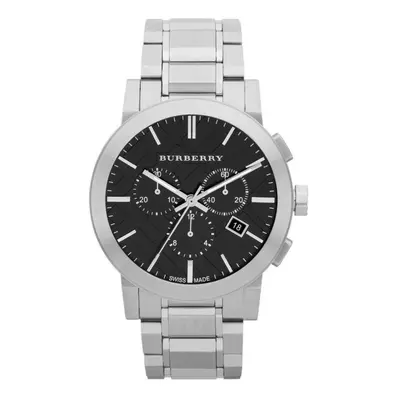 Burberry The City Men's Watch BU9351|Chronograph Black Dial Stainless Steel