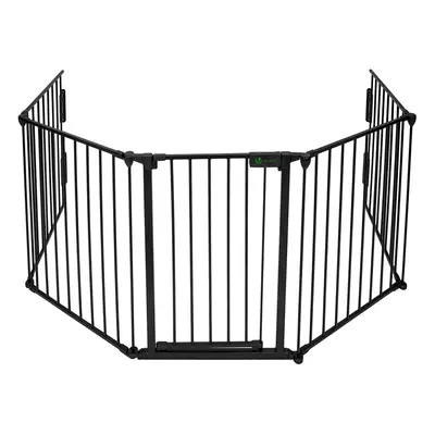 VOUNOT Panel Metal Fire Guard, Hearth Gate, Fire Gate, Fireplace Pet Fence 300cm