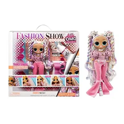 LOL Surprise OMG Fashion Show Hair Edition Dolls - TWIST QUEEN - 10"/25cm Doll with Multiple Hai